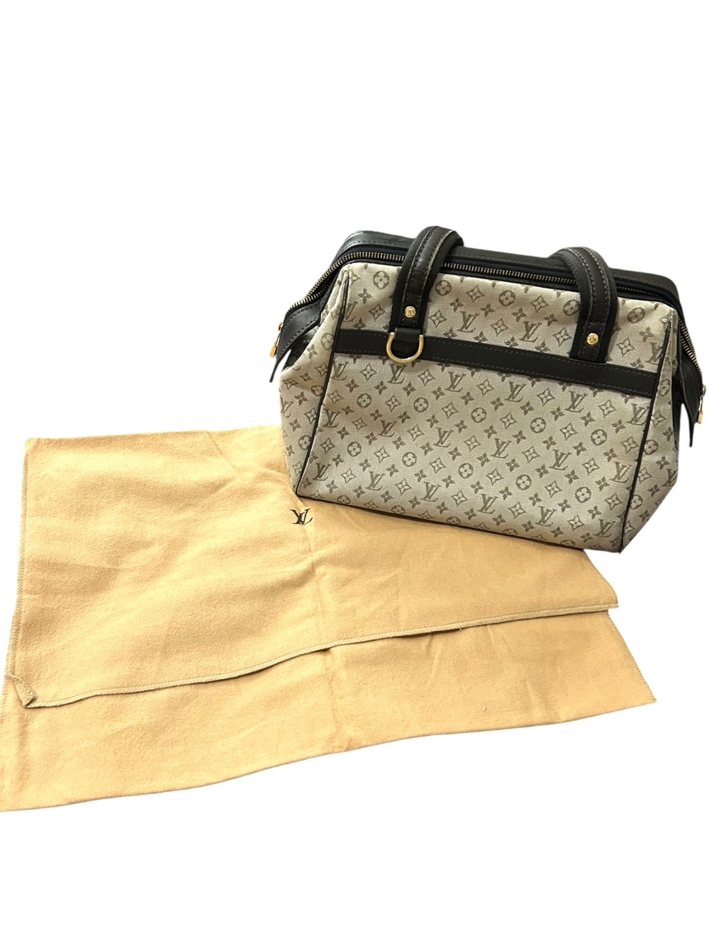 Louis Vuitton LV Canvas Monogram Josephine PM Carryall Tote Purse - Picture 6 of 16